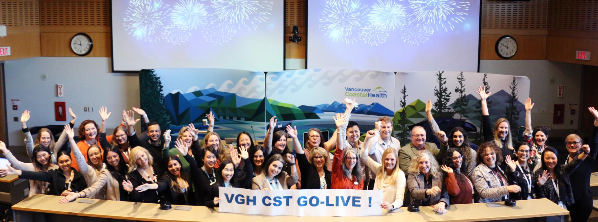 Group photo of CST team.