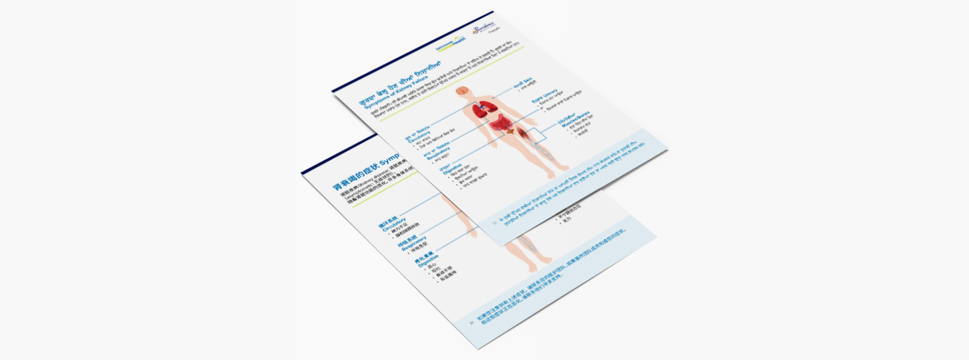 VCH translated materials