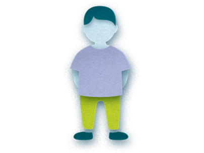 Icon of a child. 