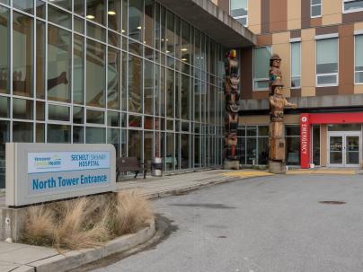 Sechelt Hospital exterior