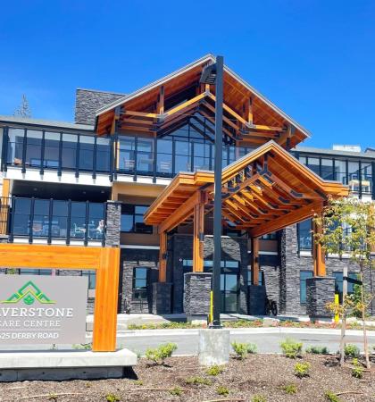 Exterior of the Silverstone Care Centre building